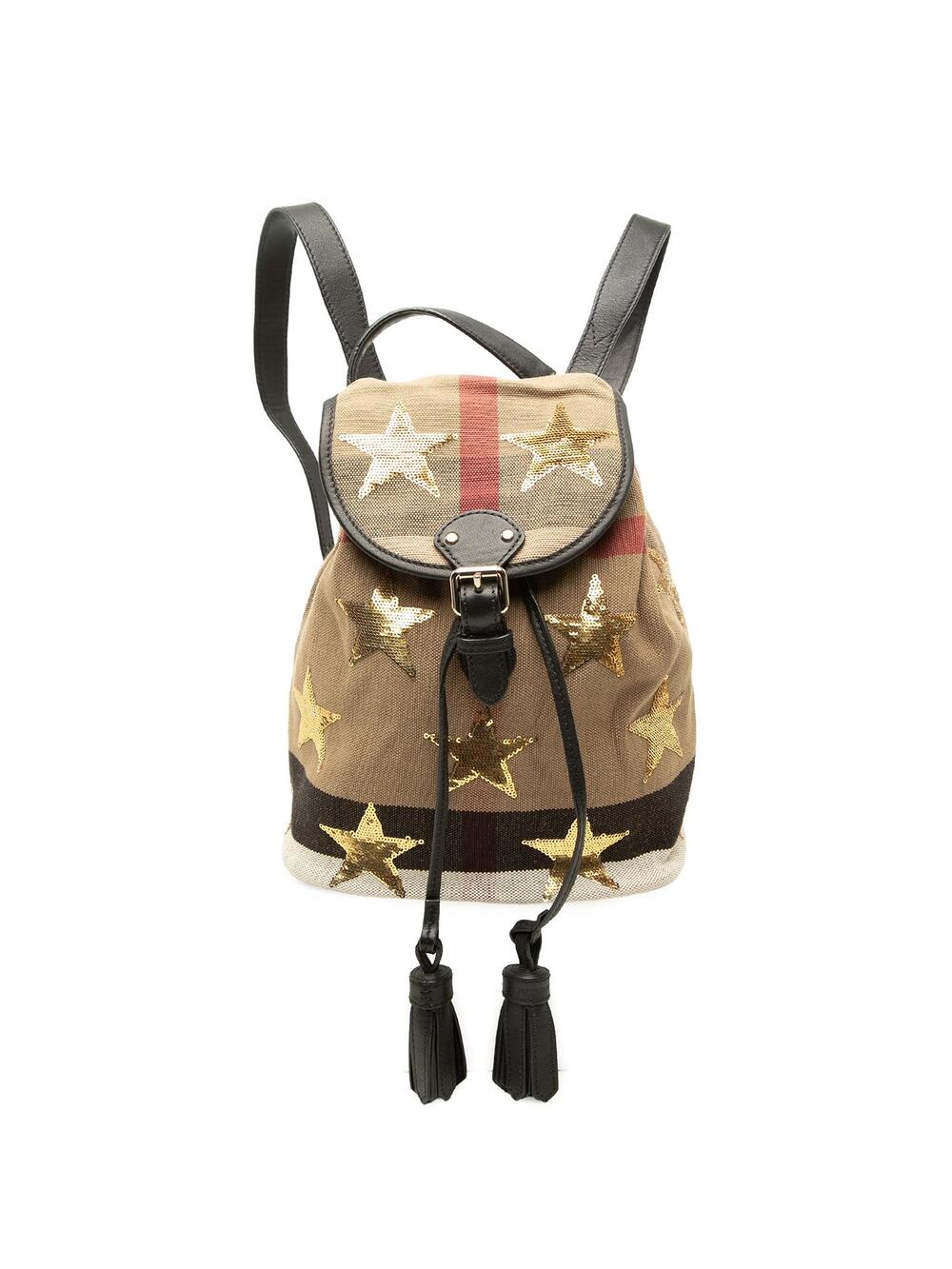 Burberry Mega Check Canvas Star Sequin #372247B49B